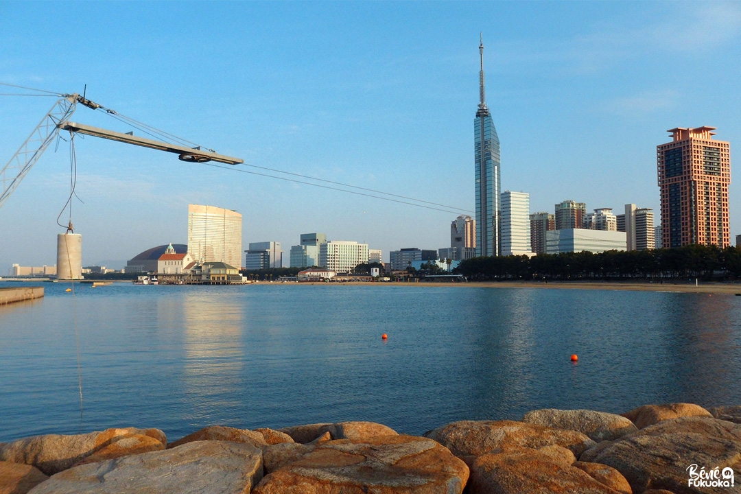 Tour de Fukuoka, plage de Momochihama, Fukuoka