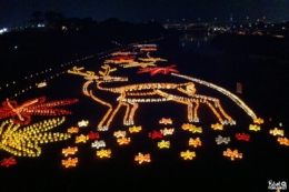 Le festival des lanternes de Muromi-gawa, Fukuoka