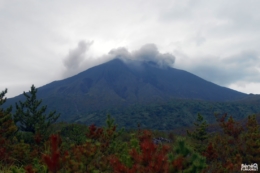 Sous les cendres du Sakurajima