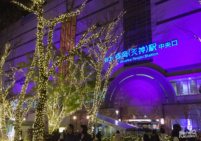 Tenjin, Fukuoka Illuminations 2014