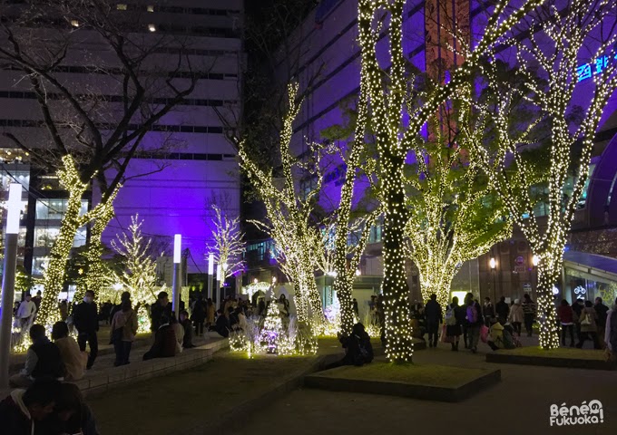 Tenjin, Fukuoka Illuminations 2014