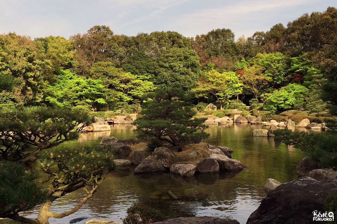 Le jardin japonais du parc Ôhori, Fukuoka