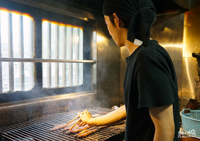 Anguilles grillées à Yanagawa