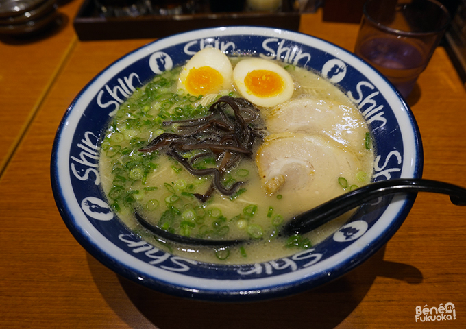 Tonkotsu ramen, Shin Shin, Fukuoka