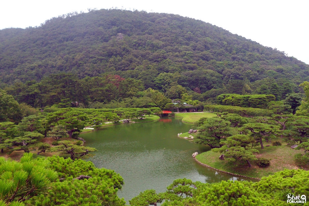 Jardin Ritsurin à Takamatsu, Shikoku