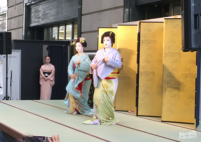 Geisha et maiko à Fukuoka