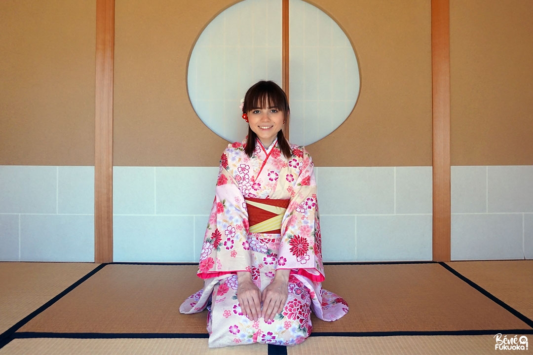 Fukuoka Kimono Walk #3 - Jardin Shôfû-en