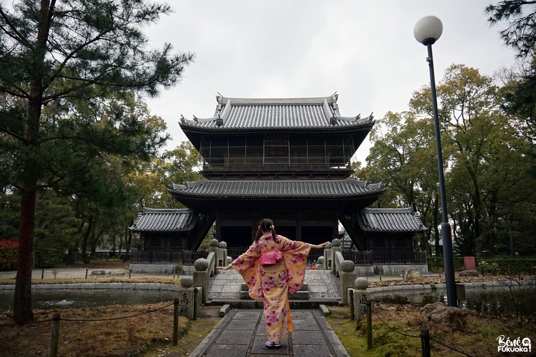 Fukuoka Kimono Walk, temple Shôfuku-ji de Fukuoka