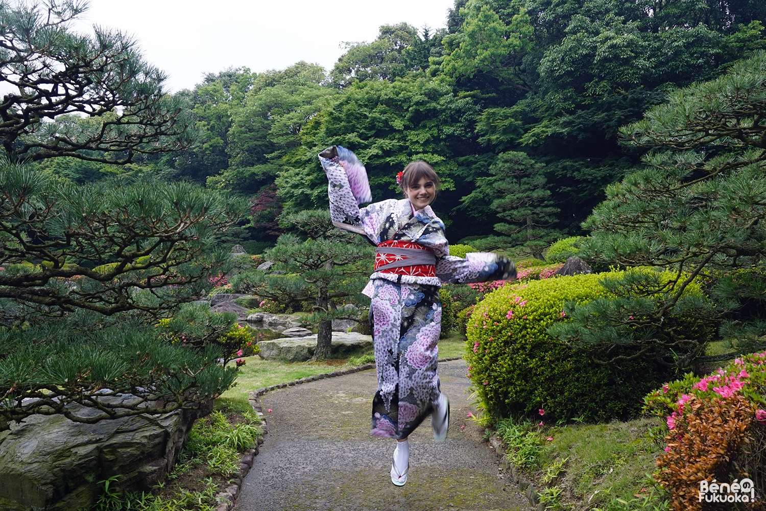 Béné no Fukuoka !, Fukuoka Kimono Walk, mai 2016