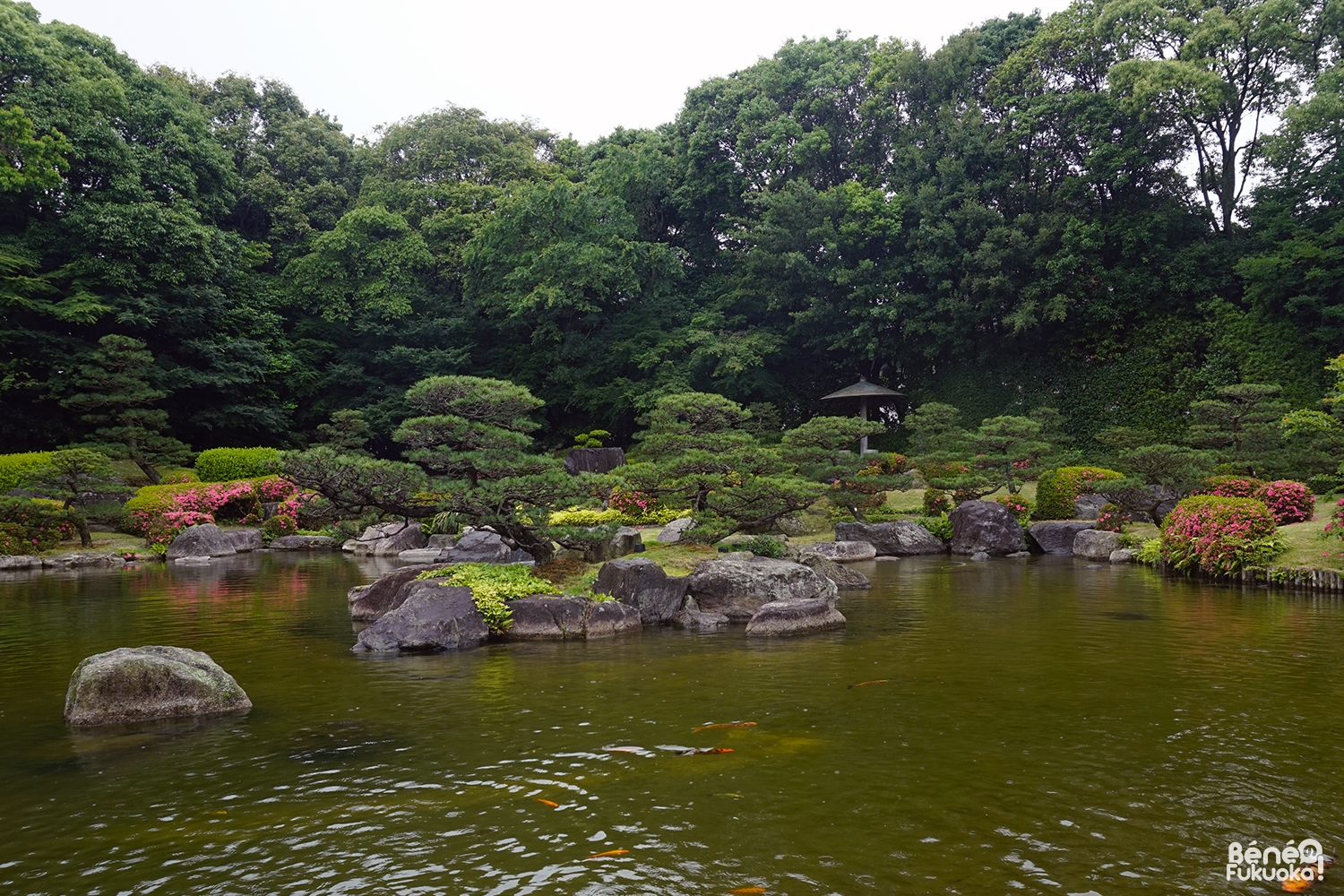 Jardin japonais, parc Ôhori, Fukuoka