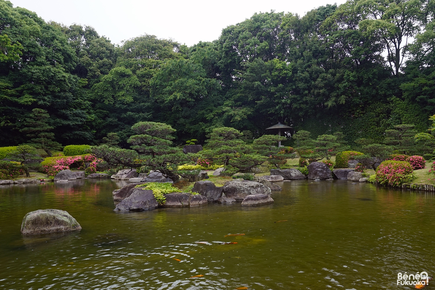 Jardin japonais, parc Ôhori, Fukuoka