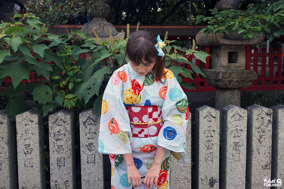 Fukuoka Kimono Walk, Torikai Hachimangû