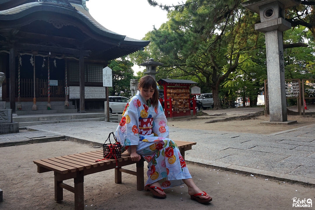 Fukuoka Kimono Walk, Torikai Hachimangû