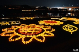 Le festival des lanternes de Muromi-gawa, Fukuoka