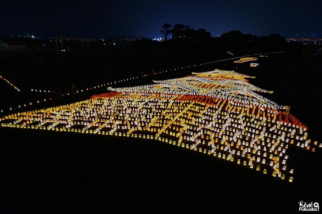 Le festival des lanternes de Muromi-gawa, Fukuoka