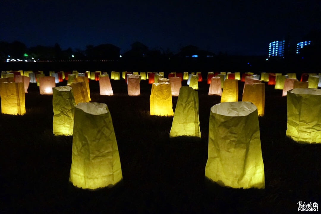 Le festival des lanternes de Muromi-gawa, Fukuoka