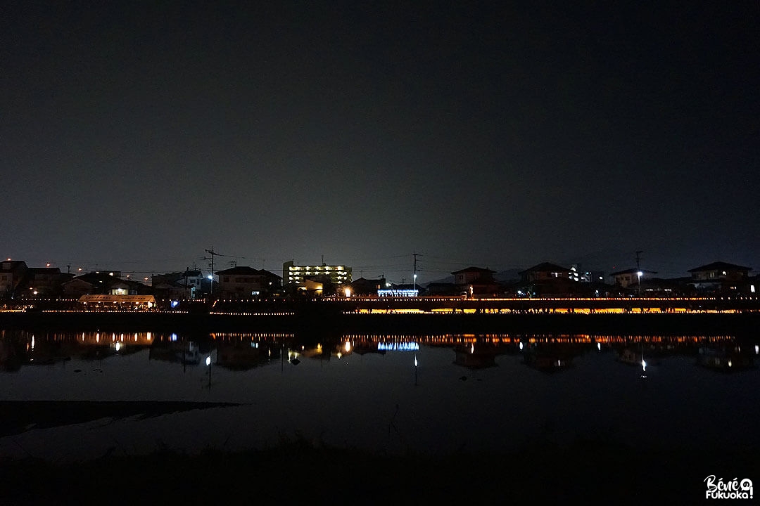 Le festival des lanternes de Muromi-gawa, Fukuoka