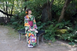 Fukuoka Kimono Walk #10 - Rakusuien