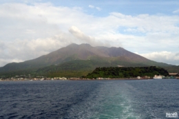Volcan Sakurajima, Kagoshima