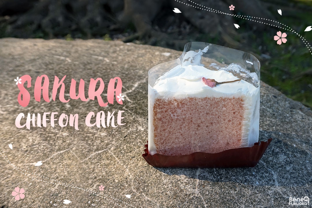 SAKURA chiffon cake, Starbucks