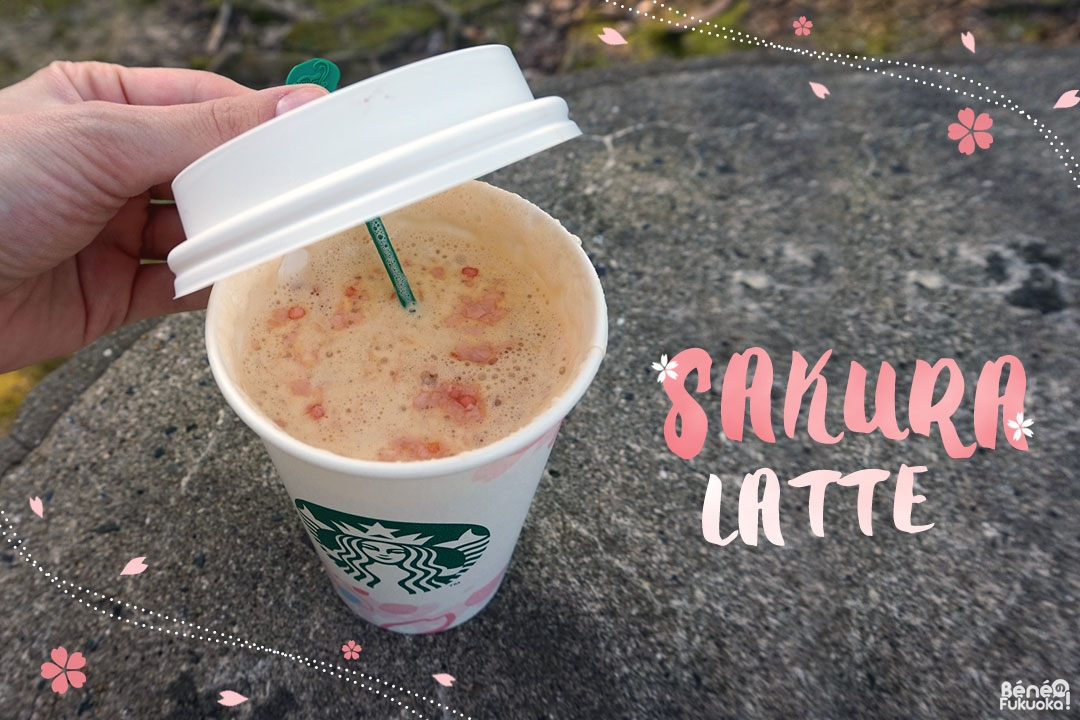 SAKURA Blossom Cream Latte, Starbucks