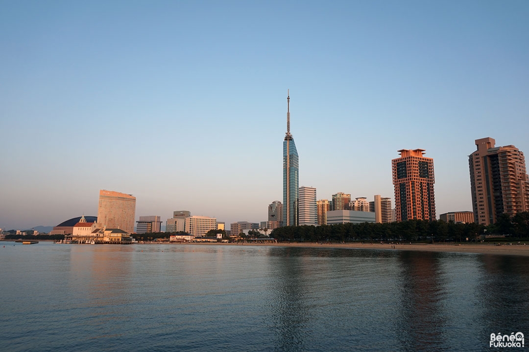 Momochihama, le quartier de la tour de Fukuoka