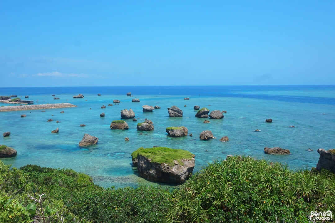 Vue depuis Higashi Hennazaki, Miyakojima, Okinawa