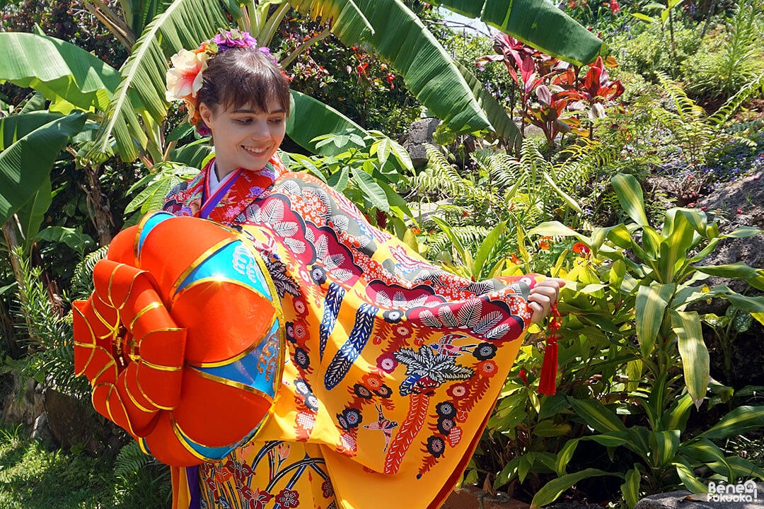 Okinawa Kimono Walk (à Miyakojima)