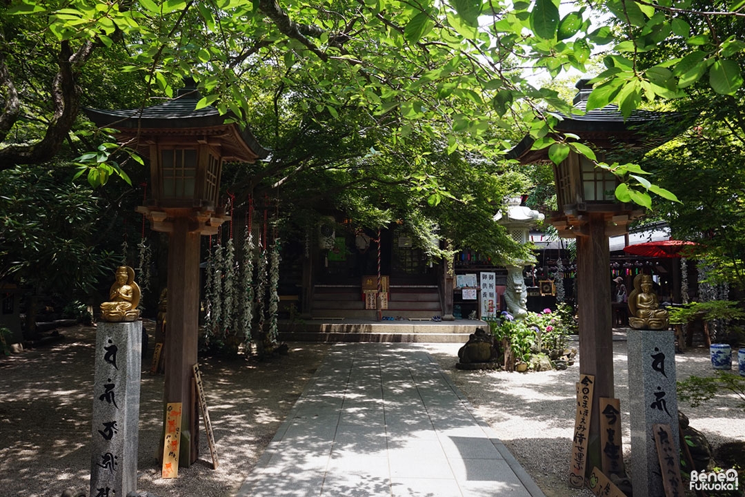 Nyoirin-ji (Kaeru-dera), le temple des grenouilles de Fukuoka