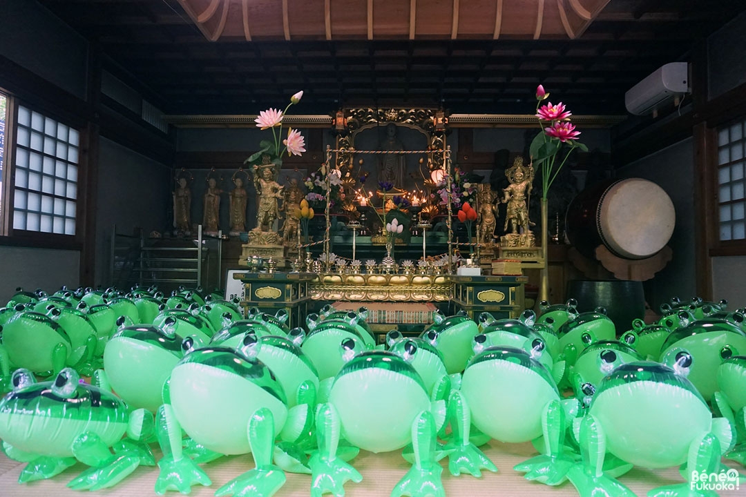 Nyoirin-ji (Kaeru-dera), le temple des grenouilles de Fukuoka