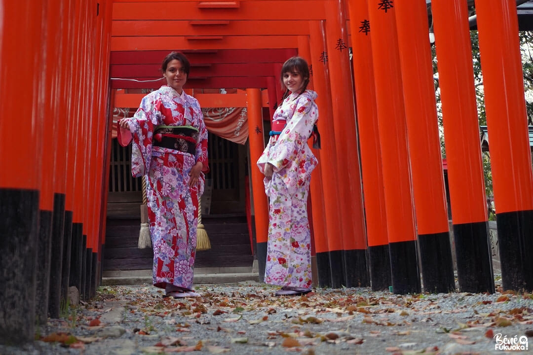 Fukuoka Kimono Walk (à Yanagawa) avec Joranne