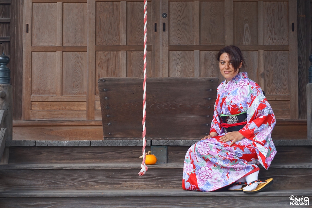 Fukuoka Kimono Walk (à Yanagawa) avec Joranne