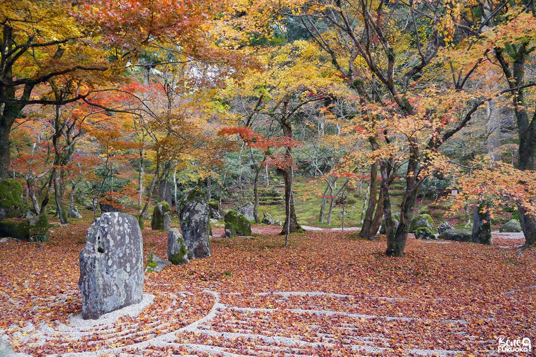 Le jardin zen du temple Kômyô-zen-ji, Dazaifu, Fukuoka