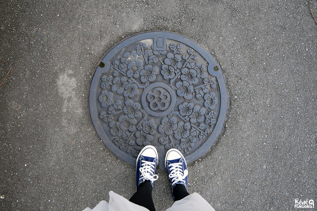 Les plaques d'égoût de Dazaifu 