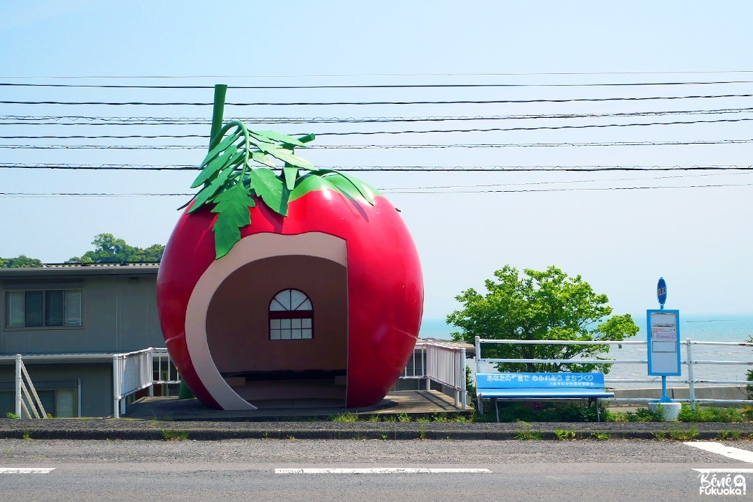 Abribus tomate, Isahaya, Nagasaki