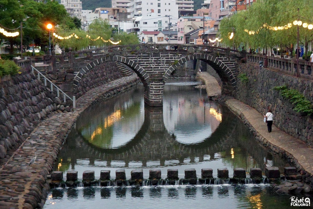 Megane-bashi, le pont à lunettes de Nagasaki