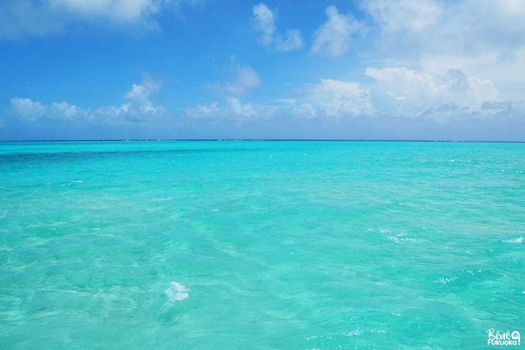 Mer turquoise à Miyakojima, Okinawa