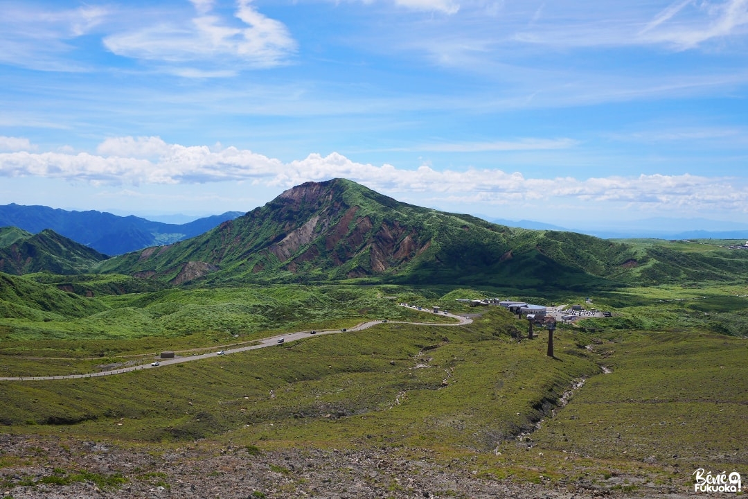 L'ancien téléphérique du mont Aso, Kumamoto