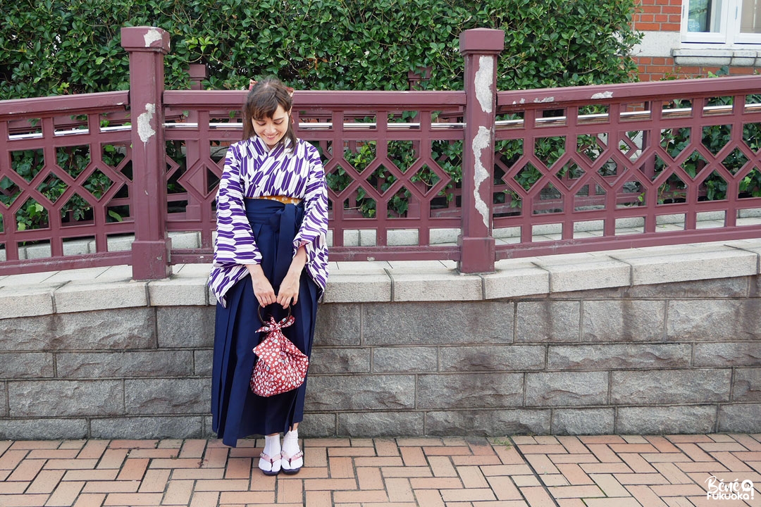 Fukuoka Kimono Walk - Mojikô
