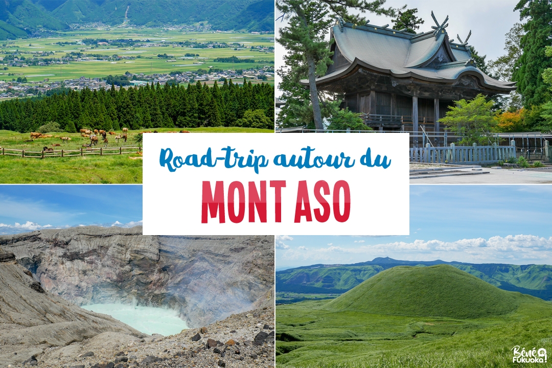 Road trip autour du mont Aso