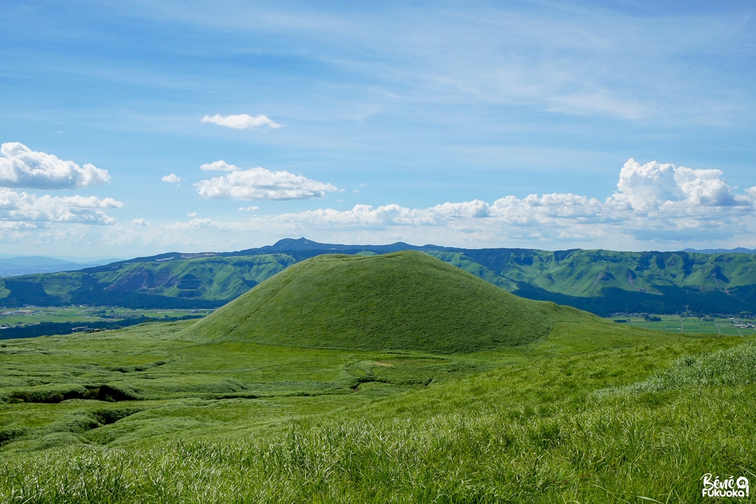 Le mont Aso, préfecture de Kumamoto