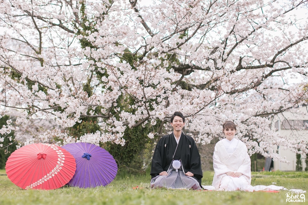 Mariage franco-japonais, ville de Fukuoka, Japon