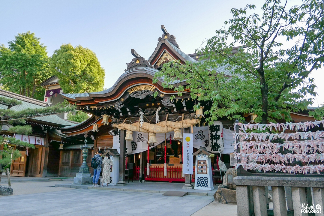 Le sanctuaire Kushida de Fukuoka