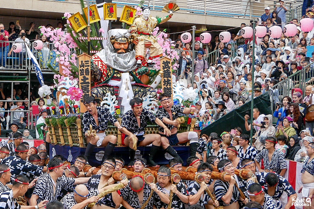 Le festival Hakata Gion Yamakasa, Fukuoka