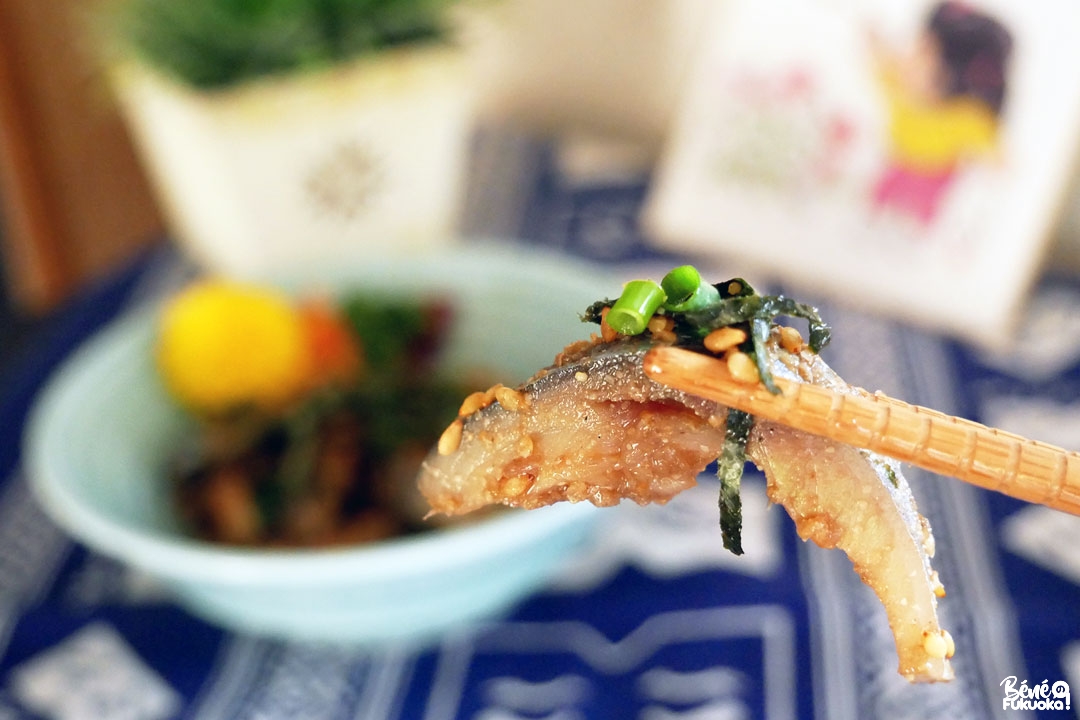Recette du goma-saba (cuisine japonaise de Fukuoka)