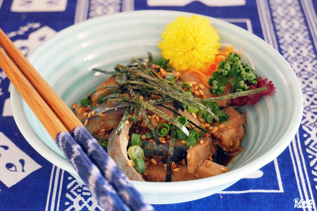 Recette du goma-saba (cuisine japonaise de Fukuoka)