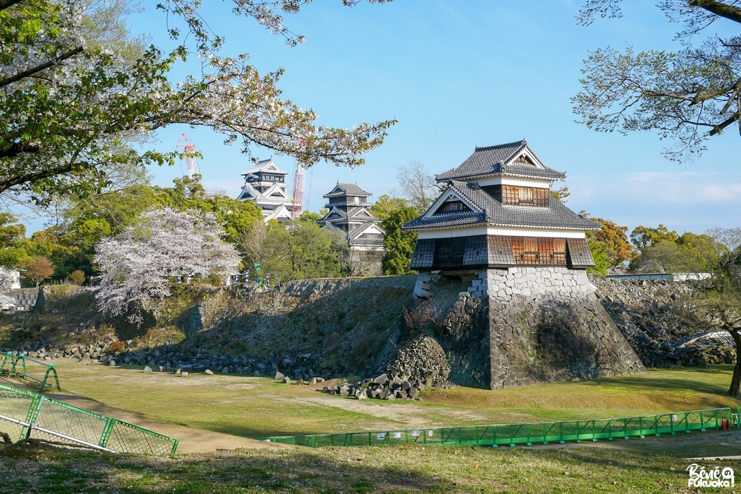 La tourelle Inui, château de Kumamoto