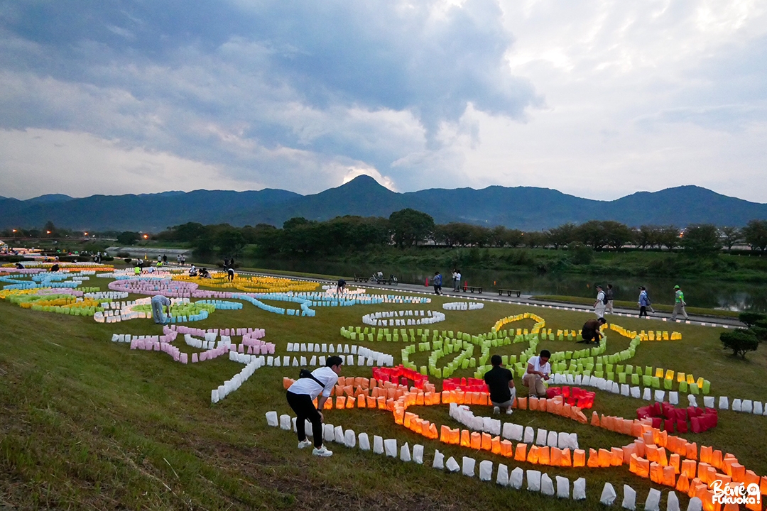 Festival des lanternes du fleuve Muromi, Fukuoka