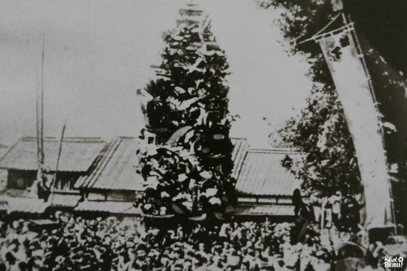 Le festival Yamakasa durant m'ère Meiji