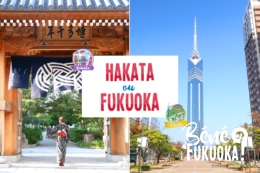 Fukuoka ou Hakata, connaissez-vous la différence ?